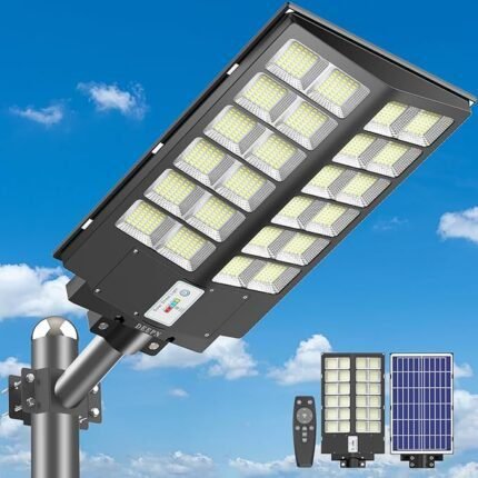 Farola LED solar, Luminaria de ahorro de energía